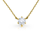 Diamantový přívěsek model VVDiamonds 26 - 18k žluté zlato