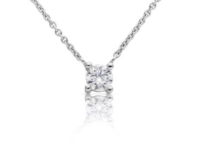 Diamantový přívěsek model VVDiamonds 19 - 14k bílé zlato