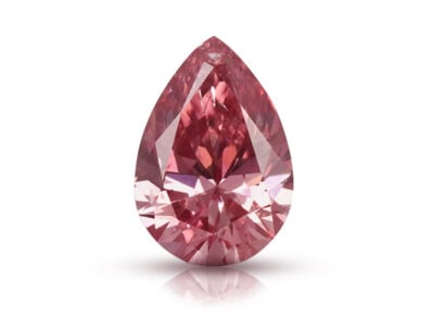 0.18ct 3PR (Fancy Deep Pink)/SI2 s ARG certifikátem