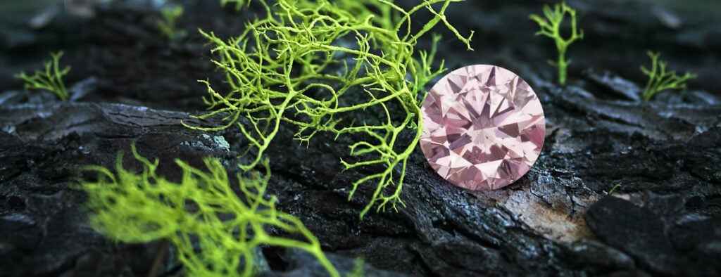 Náhledový obrázek – Růžový diamant 0.25ct 7PP (Fancy Purplish Pink)/I1 s ARGYLE certifikátem