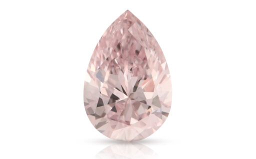 Růžový diamant 0.14ct 7PR (Fancy Pink)/SIAV s ARGYLE certifikátem