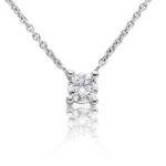 Diamantový přívěsek model VVDiamonds 19 - 14k bílé zlato