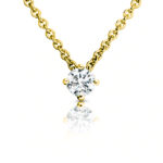 Diamantový přívěsek model VVDiamonds 24 - 18k žluté zlato