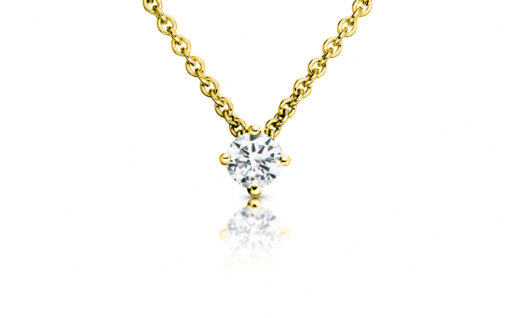 Diamantový přívěsek model VVDiamonds 24 - 18k žluté zlato