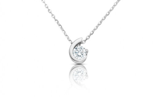 Diamantový přívěsek model VVDiamonds 20 - 14k bílé zlato