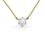 Diamantový přívěsek model VVDiamonds 26 - 18k žluté zlato