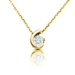 Diamantový přívěsek model VVDiamonds 20 - 18k žluté zlato