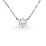 Diamantový přívěsek model VVDiamonds 26 - 14k bílé zlato