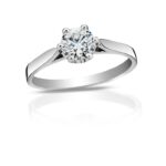 Diamantový prsten model VVDiamonds 30 - 14k bílé zlato