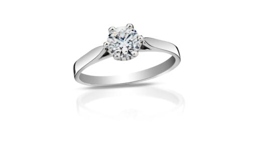 Diamantový prsten model VVDiamonds 30 - 14k bílé zlato