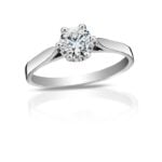 Diamantový prsten model VVDiamonds 30 - 14k bílé zlato