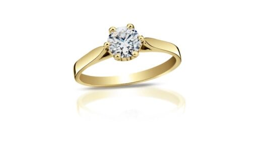 Diamantový prsten model VVDiamonds 30 - 18k žluté zlato