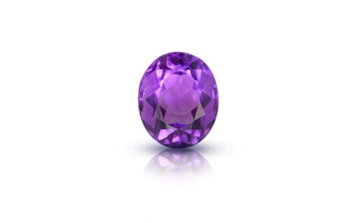 ametyst 8.45ct deep purple s IGI certifikátem