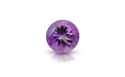 ametyst 8.54ct deep pinkish purple s IGI certifikátem