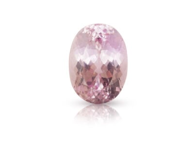 kunzit 16.78ct light pink s IGI certifikátem