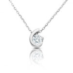 Diamantový přívěsek model VVDiamonds 20 - 14k bílé zlato