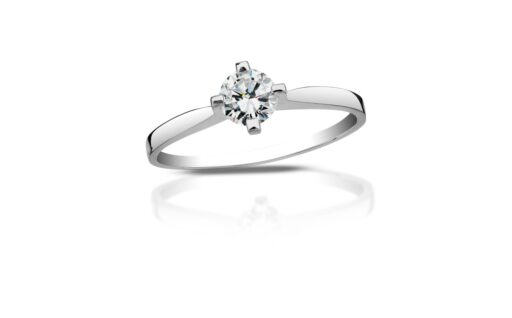 Diamantový prsten model VVDiamonds 20 - 14k bílé zlato