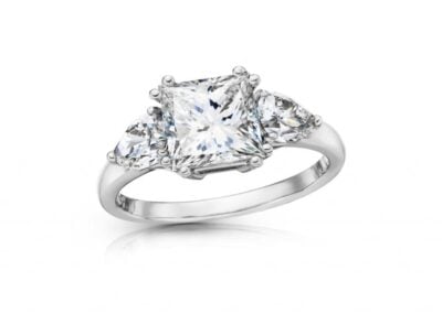 zlatý prsten s diamantem 2.00ct H/VS1 s GIA certifikátem (celkem 2.82ct)