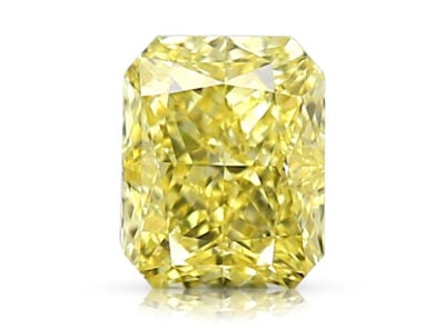 0.57ct Fancy Intense Yellow/VVS2 s GIA certifikátem