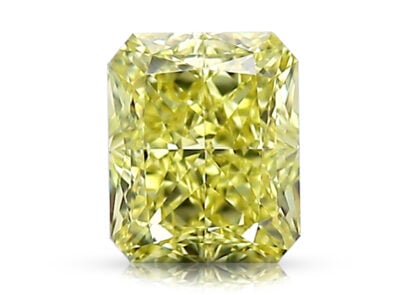 0.61ct Fancy Intense Yellow/VS1 s GIA certifikátem