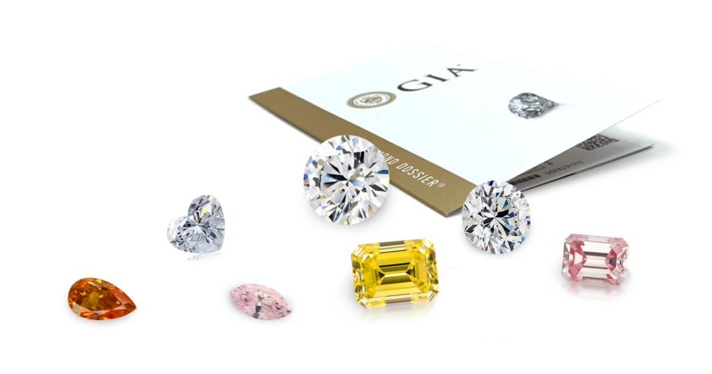 Mezinárodně certifikované diamanty