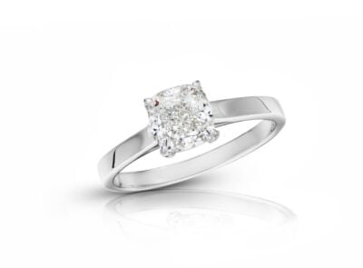 zlatý prsten s diamantem 1.70ct J/SI2 s GIA certifikátem