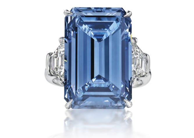 Diamant Oppenheimer Blue