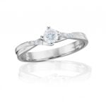 Diamantový prsten model VVDiamonds 57 - 14k bílé zlato