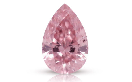 Růžový diamant 0.08ct 6PR (Fancy Intense Pink)/SIAV s ARGYLE certifikátem