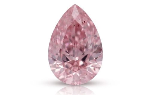 Růžový diamant 0.08ct 6PR (Fancy Intense Pink)/SIAV s ARGYLE certifikátem