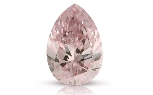 Růžový diamant 0.11ct 7PR (Fancy Pink)/SIAV s ARGYLE certifikátem