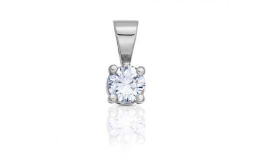 Diamantový přívěsek model VVDiamonds 16 - 14k bílé zlato