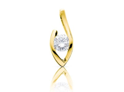 Diamantový přívěsek model VVDiamonds 20 - 18k žluté zlato