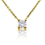 Diamantový přívěsek model VVDiamonds 19 - 18k žluté zlato