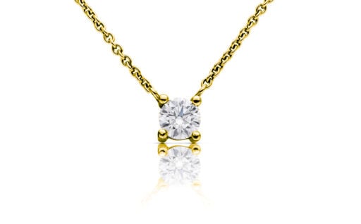 Diamantový přívěsek model VVDiamonds 19 - 18k žluté zlato