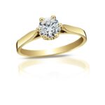 Diamantový prsten model VVDiamonds 30 - 18k žluté zlato