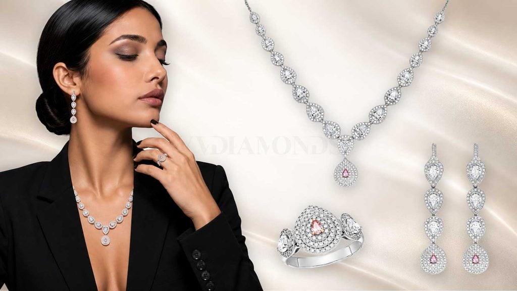 Set s růžovými diamanty z dolu Argyle