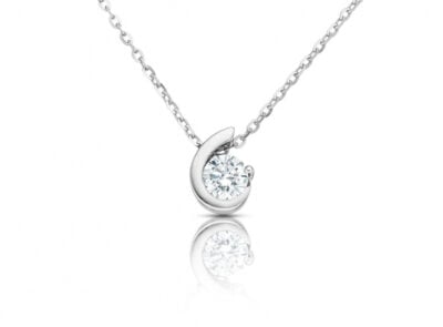 Diamantový přívěsek model VVDiamonds 20 - 14k bílé zlato
