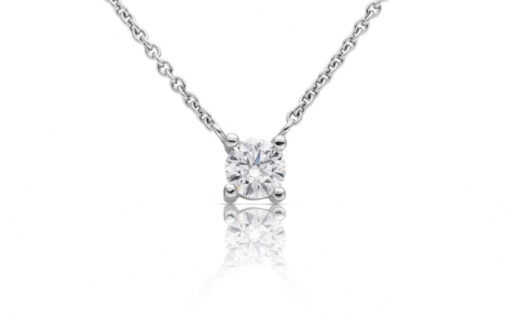 Diamantový přívěsek model VVDiamonds 19 - 14k bílé zlato